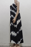 Euramerican Summer Fashion Loose V Neck Sling Dress SMR10158