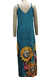 Euramerican Fashion Loose V Neck Sling Dress SMR10233