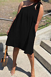 Fashion Women Irregularity Bind Casual Mini Dress NRS8068