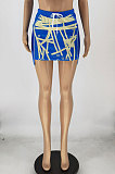 Women Fashion Printing Bind Skirts AA5252
