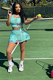 10 Color Tennis Skirt Set AMW8312