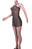 Club Women Sexy Condole Belt Mini Dress JZH8051