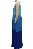 Fashion Casual Loose V Necl Have Pocket Sling Dress SMR10134