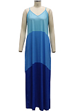 Fashion Casual Loose V Necl Have Pocket Sling Dress SMR10134