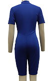 Fashion Casual Pure Color Sports Jumpsuits SMR10096