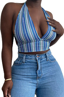 Sexy Bandeau Bra T Shirts Crop Tops BLE2370