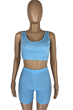 Vest Shorts Casual Sports Sets Fashion Two-Piece LMM8253