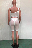 Irregularity Bind Sexy Net Yarn Tight Shorts Three Piece BN9282