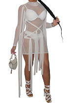 Womenswear Sexy Net Yarn Mini Dress MTY6506