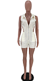 White Back Hollow Out Sexy Fashion Sping Summer Jumpsuits SXS6057-1