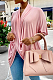 Pink Fashion Personality Prue Color Loose T-Shirts JC7058-1