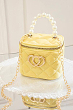 Wholesale PVC Pearl Candy Color Mini Bucket Bag BHS958C(PRICE 3 PIECES PER COLOR )