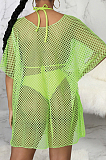 Green Sexy Fashion Super Elastic Bug Tanlge Prevent Waste Their Beach Dress SMR10370-2
