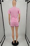 Round Neck Short Shorts Casual Sports Two Piece YM202