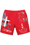 Red Forks Women Positioning Printing Pocket Shorts YLY192-2
