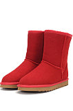 Pink Round Toe Shoes Snow Boots FN5825-12