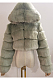 Artificial Puffer Furry Jacket