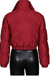 Army Green Casula  New Long Sleeve Zipper Cotton Jacket ZS0431-4