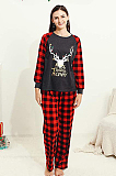Christmas Cotton Pajamas Adult Kids Baby Hirsch Sleepwear Set ( Size run small, pick larger size)