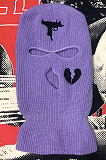 3 Hole Face Ski Mask in Purple