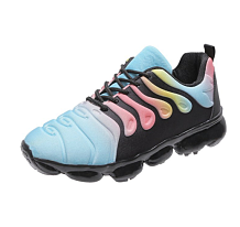 Blue Black Shoes Breathable Tied Running Shoes QYMY11041-10