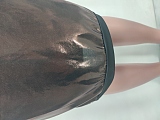 Women Sexy Backless Hot Stamping Condole Belt Bodycon Mini Dress BYQ3221