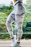 Printing Women Yoga Bodycon Long Pants HMN339