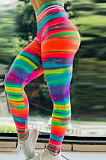 Printing Women Yoga Bodycon Long Pants HMN339