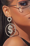 Dollar Gold & Silver Earring MOQ:2