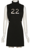 Euramerican Fashion Women Round Collar Sleeveless Bodycon Split Hip Mini Dress SX11411