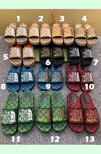 Multi-color Slippers