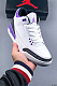 Purple and White Sneaker
