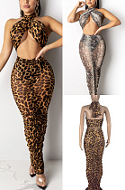 Leopard and snake skirt cover CY1185