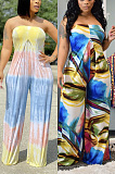 Strapless tie dyed Jumpsuit WA7200