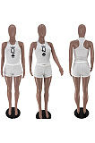 Street style digital printing sportswear suit YSS8057