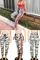 Patchwork casual camouflage pants YMT6027