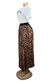 Leopard Print Skirt Set AL070