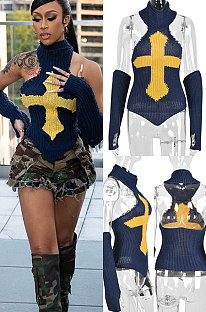 Wholesale-product |Cross Off Shoulder Sweater