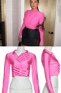 Wholesale-product | Gloved Decor Shirt & Skirt Set