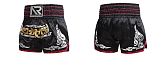 NAMAZU Pantalones cortos Muay Thai para hombres y mujeres, pantalones cortos de boxeo MMA de alta calidad.