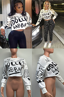 d&g Printed Sweater