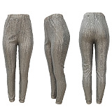 Casual Simplee Sequins High Waist Long Pants CM800