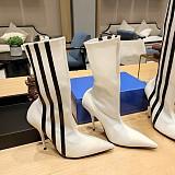 WHOLESALER | WOMEN'S BALENCI AGA / ADID AS KNIFE 110MM OVER-THE-KNEE BOOT IN White