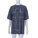 WHOLESALE | Cross Oversize T-shirt