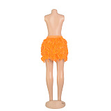WHOLESALE | Feather Mini Skirt
