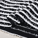 WHOLESALE | Teddy Material Zebra Skirt Set