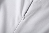 WHOLESALE | High Elastic Fabric Zip up Jumpsuit