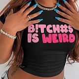WHOLESALE | Bitch is weird Printed T-shirt