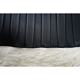 WHOLESALE | Black Ruffle Open Back Lace-up Pleated Maxi Dress
