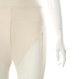 WHOLESALE | High Elastic Fabric Mesh Pants Set